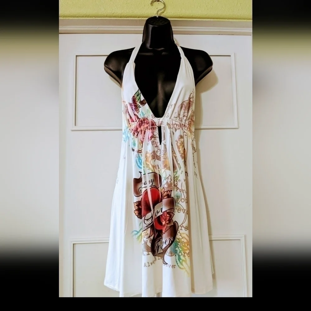 Ventti sexy& beautiful open back mini Dress. - Picture 2 of 11